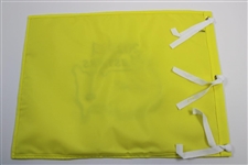 Lee Elder Signed 2021 Masters Embroidered Flag BECKETT #BB49272