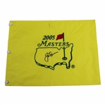 Jack Nicklaus Signed 2005 Masters Embroidered Flag JSA ALOA