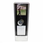 Tiger Woods’ 2000 PGA Valhalla “Tiger Slam” Tournament Used 18th Hole Cup with Letter