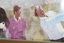 Palmer, Nicklaus, Player & Watson Signed 'Legends of Golf' Skins Game Display JSA ALOA