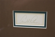 Palmer, Nicklaus, Player & Watson Signed 'Legends of Golf' Skins Game Display JSA ALOA