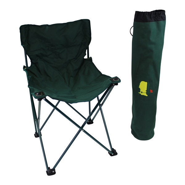 Masters Tournament Folding Chair with Masters Logo Packing Bag/Sleeve - Unused