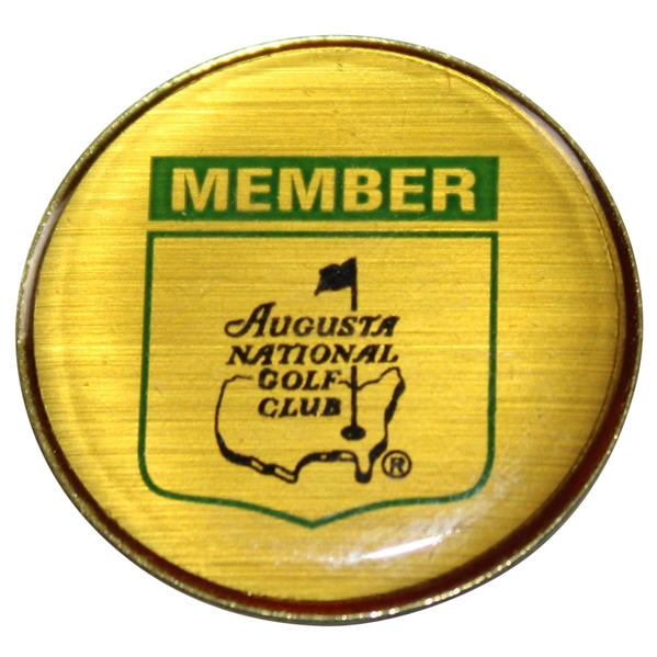 Augusta National Golf Club 1980s Member Pin