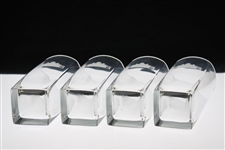 Set of Four (4) Augusta National Clubhouse Drinking Glasses with Pitcher