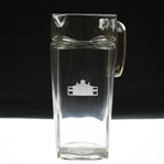Set of Four (4) Augusta National Clubhouse Drinking Glasses with Pitcher