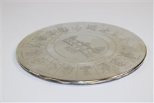 Augusta National Golf Club Clubhouse with Hole Names Trivet