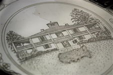 Augusta National Golf Club Clubhouse with Hole Names Trivet