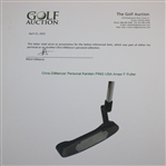 Chris DiMarco's Personal Karsten PING USA Anser F Putter