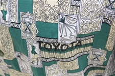 Chi-Chi Rodriguez's Personal Green, Gold & White Shirt with Toyota Sponsor