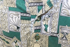 Chi-Chi Rodriguez's Personal Green, Gold & White Shirt with Toyota Sponsor