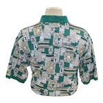 Chi-Chi Rodriguez's Personal Green, Gold & White Shirt with Toyota Sponsor