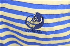 Chi-Chi Rodriguez's Personal El Legado Golf Resort Blue/Yellow Shirt with Lexus Sponsor