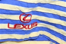 Chi-Chi Rodriguez's Personal El Legado Golf Resort Blue/Yellow Shirt with Lexus Sponsor