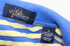 Chi-Chi Rodriguez's Personal El Legado Golf Resort Blue/Yellow Shirt with Lexus Sponsor
