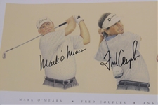 Phil Mickelson, O'Meara, Couples & Annika Signed 2003 The Skins Game Poster JSA ALOA