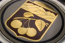 '1922' Cherry Hills Country Club Logo Wilton Pewter Golf Plate 