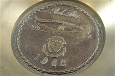 1968 Bel Air Country Club Bronze Golf Bowl/Plate 