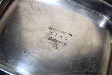 1965 Shinnecock Hills Golf Club Four Ball Medalist Silver Plated Golf Tray Trophy 