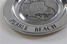 1970 Pebble Beach World Pro-Am Wilton Pewter Golf Trophy Plate 