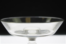 1972 Pine Valley Golf Club Val St Lambert Crystal Golf Candy Dish Trophy 