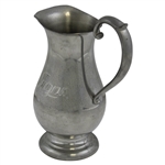1992 Sawgrass Golf Championship Flight Runner-Up Pewter Golf Pitcher Trophy 