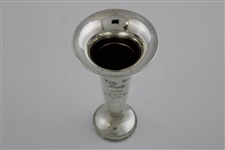 1956 Wiffy Cox Sterling Silver Golf Trophy Won by Mrs. Elva Beck
