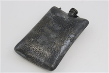 1930 Canterbury GC Silver Plated Junr. Flight Cass B Golf Trophy Flask Won by G.F. Burrows
