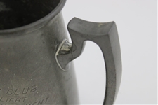 1910 The Country Club Brookline Pewter July Flight Match Tourn. 4th Flight Trophy