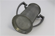 1910 The Country Club Brookline Pewter July Flight Match Tourn. 4th Flight Trophy