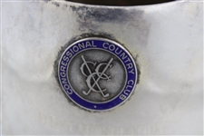 1971 Congressional Country Club Silver Plated Flight Consolation Member Guest Pitcher Trophy 