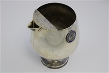 1971 Congressional Country Club Silver Plated Flight Consolation Member Guest Pitcher Trophy 