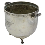 1958 Oakland Hills CC Fourth Flight Champion Large Bowl Trophy Bowl