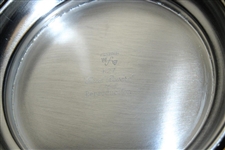 Circa 1950 T.F.C.C. Invitation Tournament 2nd Flight Winner Silver Plated Trophy Bowl