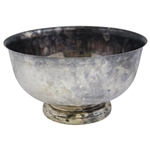 1959 Laurel Valley Country Club Silver Plated Runner-Up Bowl won by L.G. Bell