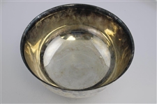 1959 Laurel Valley Country Club Silver Plated Runner-Up Bowl won by L.G. Bell