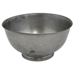 1929 Somerset Hills CC Mixed Doubles Pewter Trophy Bowl Won by Morrell & Squire