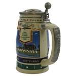 1996 Ltd Ed Sawgrass 17th Hole Michelob PGA Tour Series TPC Golf Stein - #00557