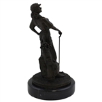 Circa 1960 Babe Didrikson Zaharias Heavy Bronze LPGA Sculpture Statue