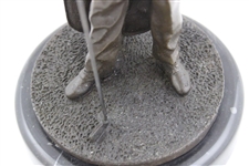 Circa 1960 Babe Didrikson Zaharias Heavy Bronze LPGA Sculpture Statue