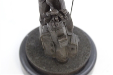 Circa 1960 Babe Didrikson Zaharias Heavy Bronze LPGA Sculpture Statue