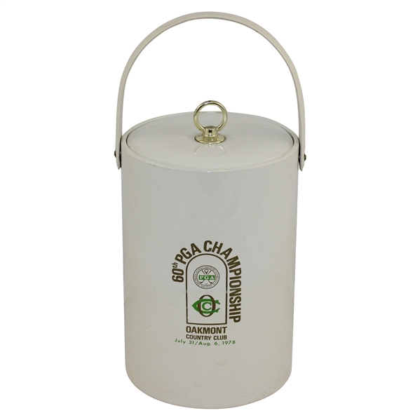 1978 PGA Championship at Oakmont Country Club Large Ice Bucket - 60th