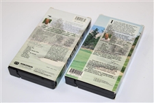 Two (2) 1980 Jack Nicklaus Instructional VHS Tapes - The Full Swing & The Short Game