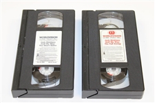 Two (2) 1980 Jack Nicklaus Instructional VHS Tapes - The Full Swing & The Short Game