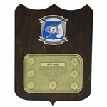1978 Bob Hope Desert Classic Plaque Award of Appreciation Given To Betty Arnold