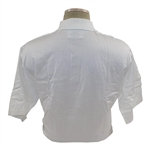 Tiger Woods Signed Masters Tournament Slazenger White Golf Shirt JSA ALOA