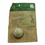 Vintage Buoy Floating Golf Ball In Original Package - Repaired