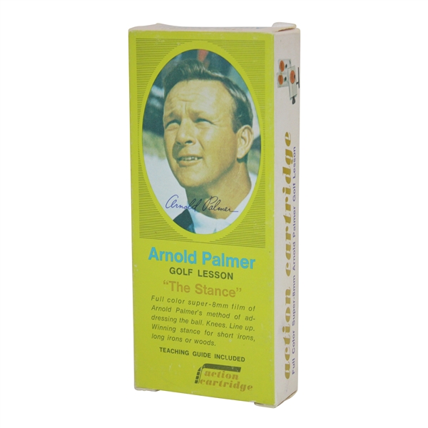 Classic Arnold Palmer Golf Lesson "The Stance" Action Cartridge in Box