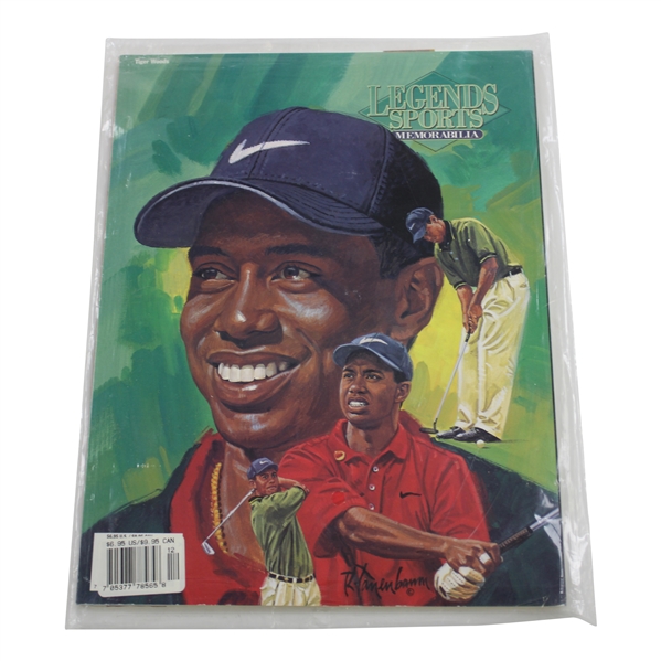 Tiger Woods Cover Legends Sports Memorabilia Magazine - Unopened