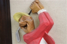 Walt Disney Employee & Artist Duff Tweed Two (2) Wood Carved 3 Dimensional Artwork