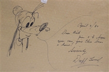 Walt Disney Employee & Artist Duff Tweed Two (2) Wood Carved 3 Dimensional Artwork